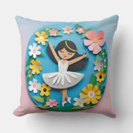 Ballet Princesa IV Almohada cuadrada