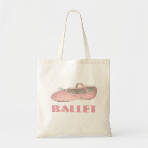 Ballet rosa Ballerina Dance Dance Zapata Bolsa de 