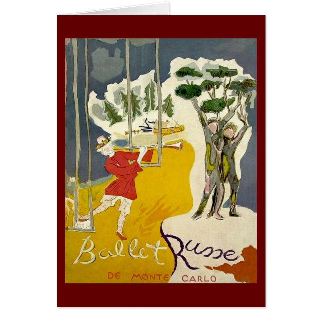 Ballet Russe de Monte Carlo (Frente)