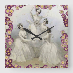 BALLET WALL CLOCK - RELOJES DE DISEÑADOR - REGALO 