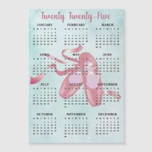 Ballet Zapatillas de zapatillas 2025 Calendario Ta