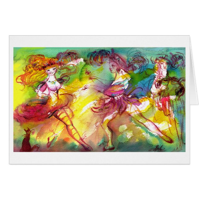 BALLETA DE CARNAVAL / Mascarada veneciana, danza,  (Anverso (Horizontal))