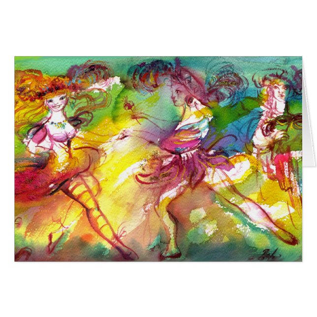 BALLETA DE CARNAVAL / Mascarada veneciana, danza,  (Anverso (Horizontal))