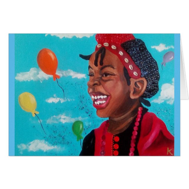 Balloon Boy Card (Anverso (Horizontal))