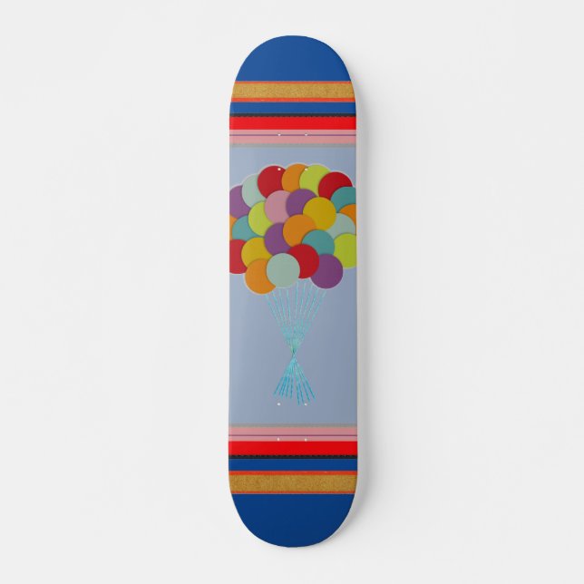 Balloons Skateboard (Anverso )