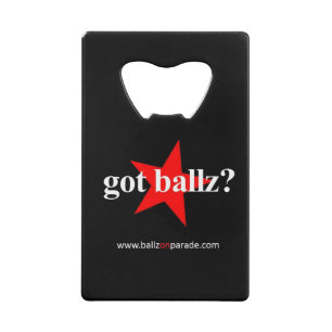 ¿Ballz conseguido? Abrebotellas de la cartera