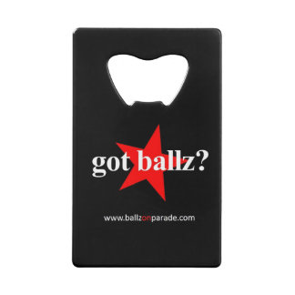¿Ballz conseguido? Abrebotellas de la cartera