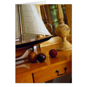 Balnearios Antiguos Sobre Una Mesa De Un Barco De 