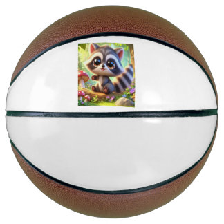 BALÓN DE BALONCESTO キノコの国のアライグマ