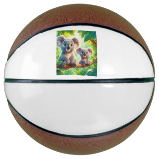 BALÓN DE BALONCESTO コアラの親子の日向ぼっこ