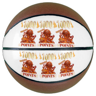 BALÓN DE BALONCESTO 1000 POINTS CONGRATULATIONS