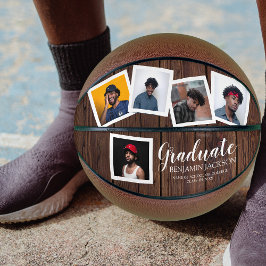 Balón De Baloncesto 5 Colaje de Fotos Graduación
