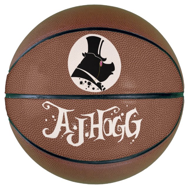 BALÓN DE BALONCESTO A. J. HOGG BASKETBALL (Anverso)