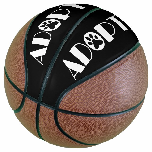 Balón De Baloncesto Adoptar perro de pezuña (Angular)