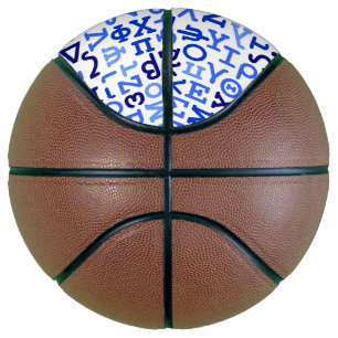 Balón De Baloncesto Alfabeto griego