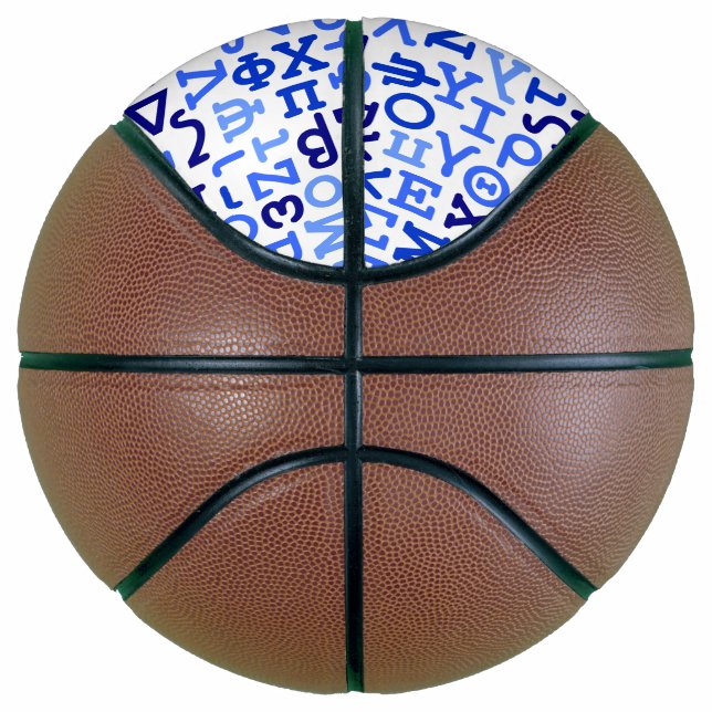 Balón De Baloncesto Alfabeto griego (Derecha)