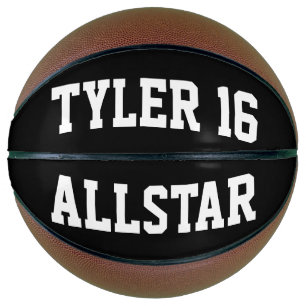 Balón De Baloncesto Allstar Black
