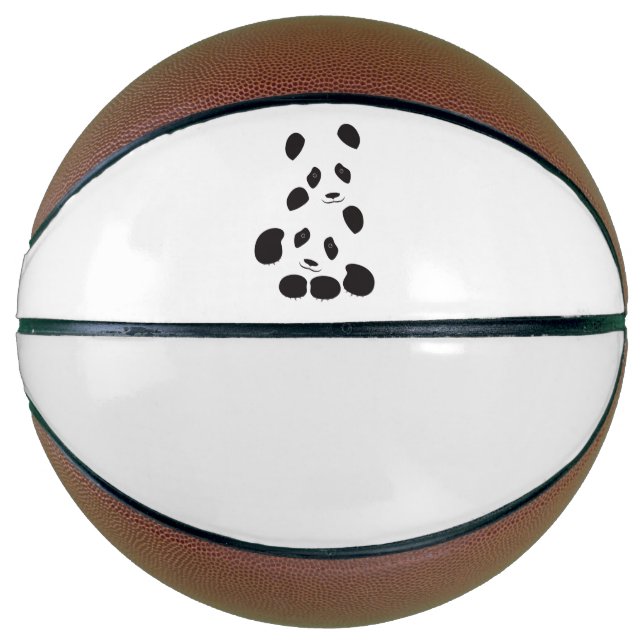 Balón De Baloncesto Amistad de panda (Anverso)