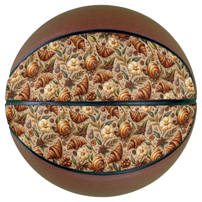 Balón De Baloncesto Antojo de Croissants  (Anverso)