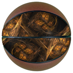 Balón De Baloncesto Arte abstracto de la Madre Tierra