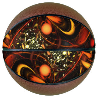 Balón De Baloncesto Arte abstracto de latido
