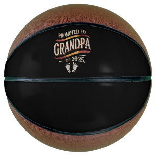 Balón De Baloncesto Ascendido a Abuelo 2025 Abuelo está 2025