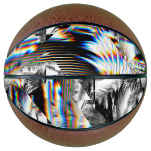 Balón De Baloncesto Ataque con arco iris