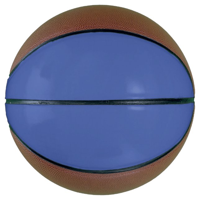 Balón De Baloncesto Azul Fundido, Azul Gris, Hoki (Anverso)