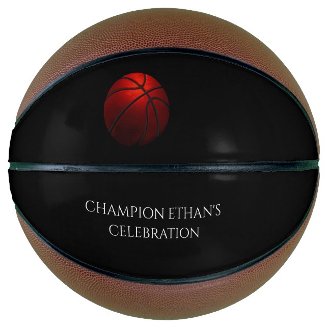 Balón De Baloncesto Bachiller/fiesta de cumpleaños getawa (Anverso)