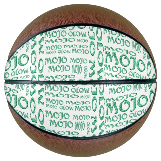 Balón De Baloncesto Baloncesto blanco Mojo (Anverso)