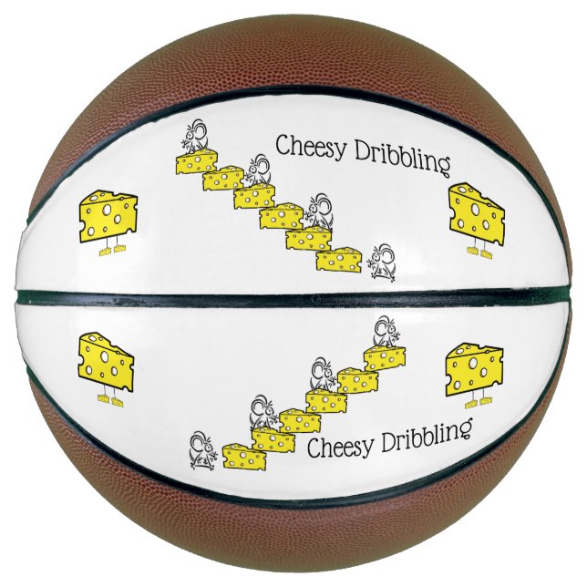 Balón De Baloncesto Baloncesto Cheesy Drippling (Anverso)