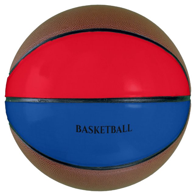 Balón De Baloncesto Baloncesto con nombre personalizado. (Anverso)