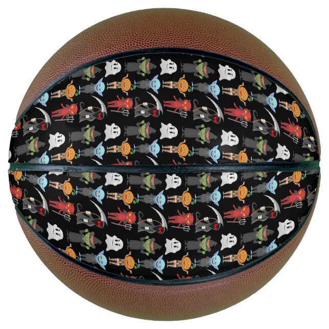 Balón De Baloncesto Baloncesto de Halloween Party (Anverso)