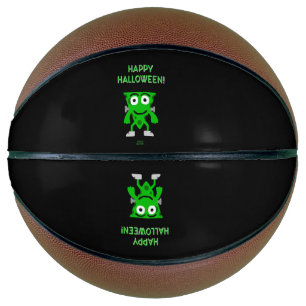 Balón De Baloncesto Baloncesto de saludos Franken-Cheese Halloween