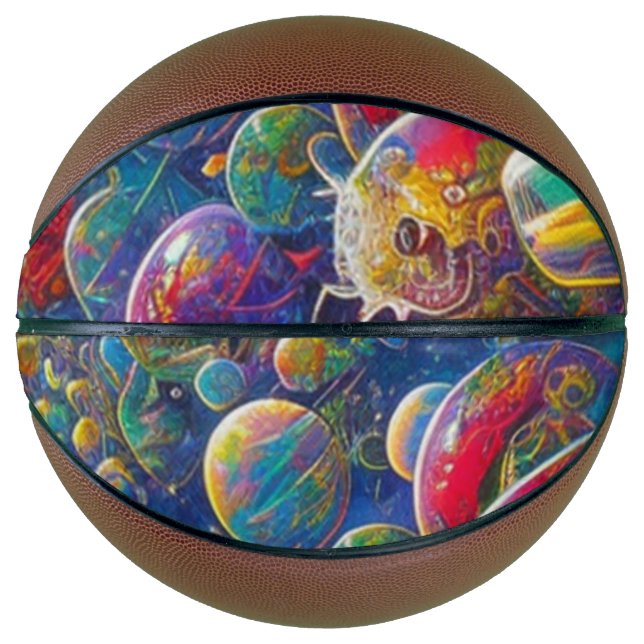 Balón De Baloncesto Baloncesto de Space Race (Anverso)