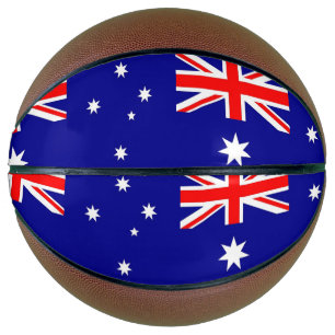 Balón De Baloncesto Baloncesto de tamaño completo con bandera de Austr