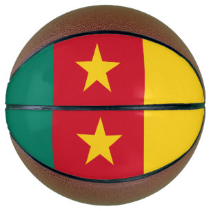Balón De Baloncesto Baloncesto de tamaño completo con bandera de Camer