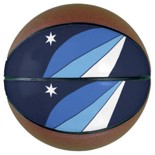 Balón De Baloncesto Baloncesto de tamaño completo con bandera de Colum