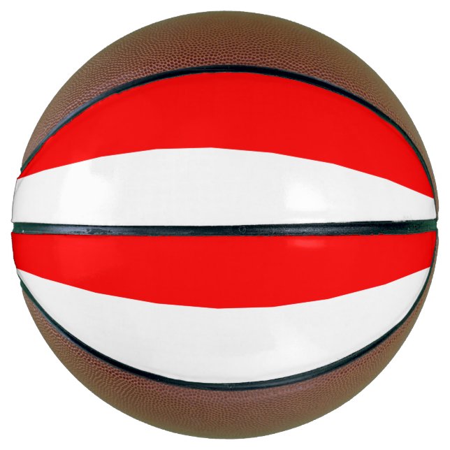 Balón De Baloncesto Baloncesto de tamaño completo con bandera de Indon (Anverso)