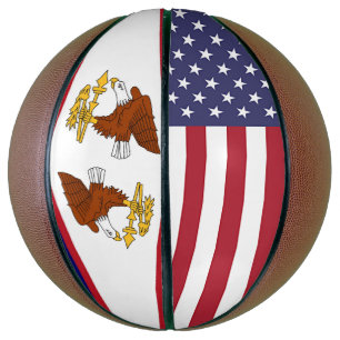 Balón De Baloncesto Baloncesto de tamaño completo con bandera de Samoa