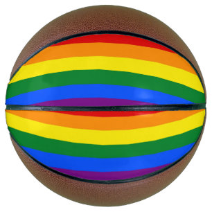 Balón De Baloncesto Baloncesto de tamaño completo con bandera del Orgu