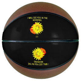 Balón De Baloncesto Baloncesto del Sol Nocturno