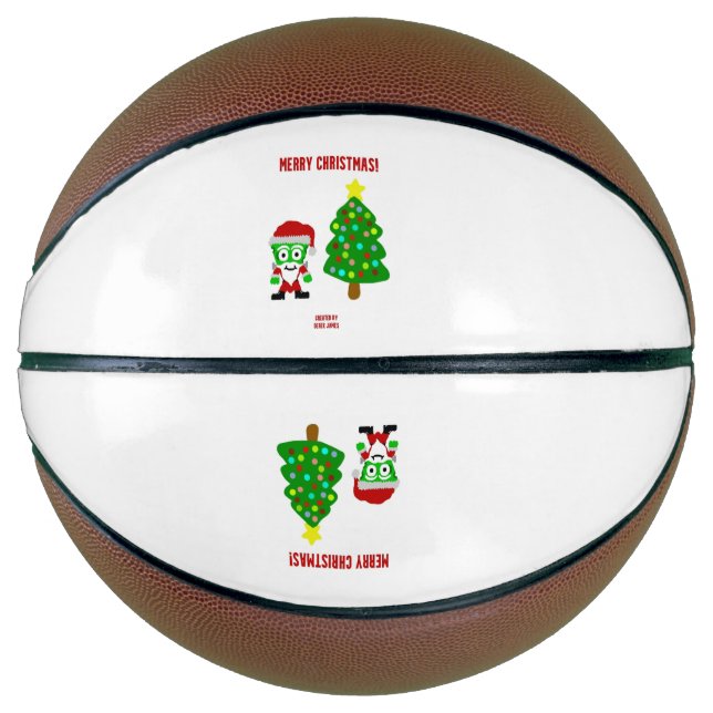 Balón De Baloncesto Baloncesto Franken-Cheese para navidades (Anverso)