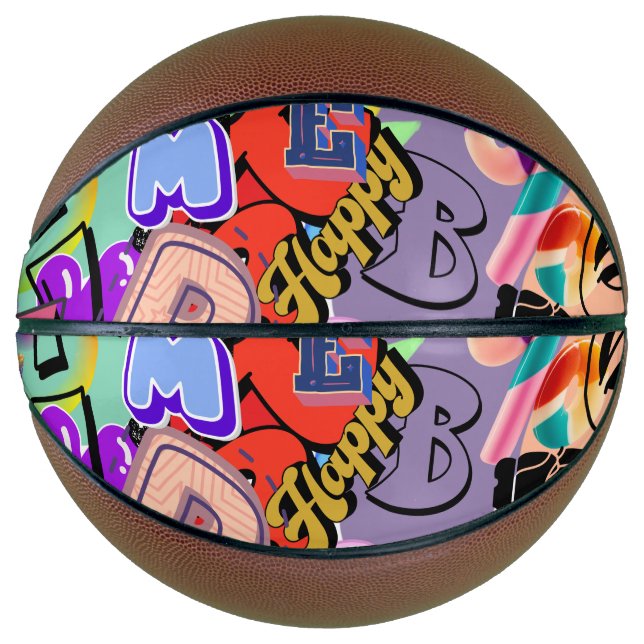 Balón De Baloncesto Baloncesto hip hop (Anverso)
