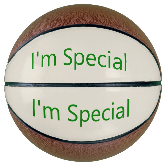 Balón De Baloncesto Baloncesto I m Special (Anverso)