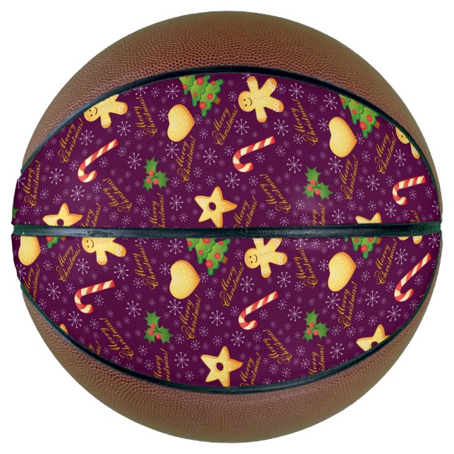 Balón De Baloncesto Baloncesto navideño (Anverso)