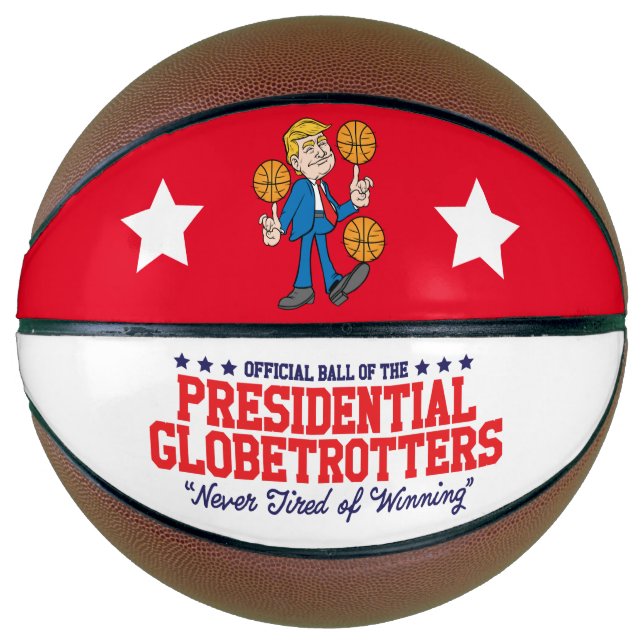 Balón De Baloncesto Baloncesto presidencial de Trump (Anverso)