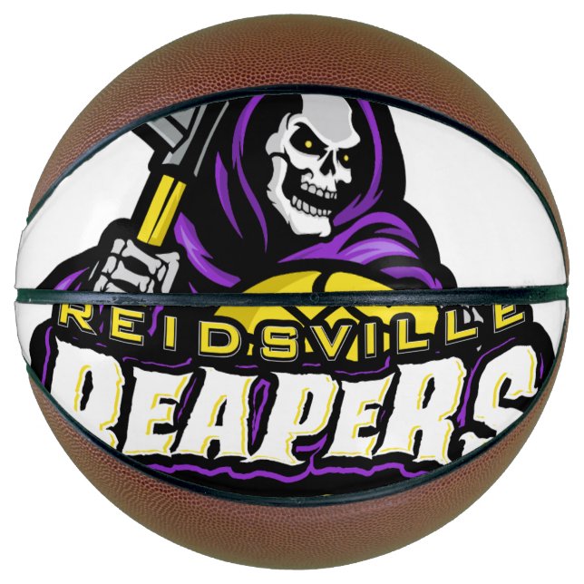 Balón De Baloncesto Baloncesto Reidsville Reapers (Anverso)