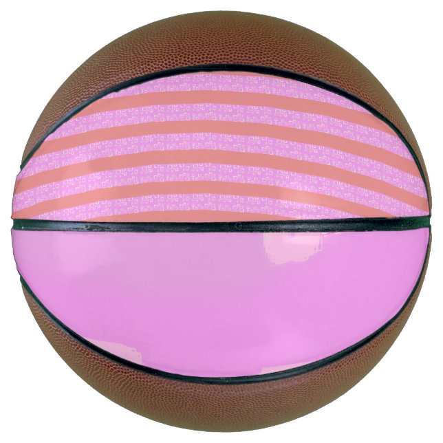 Balón De Baloncesto Baloncesto rosa (Anverso)