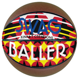 Balón De Baloncesto Baloncesto Swag Baller
